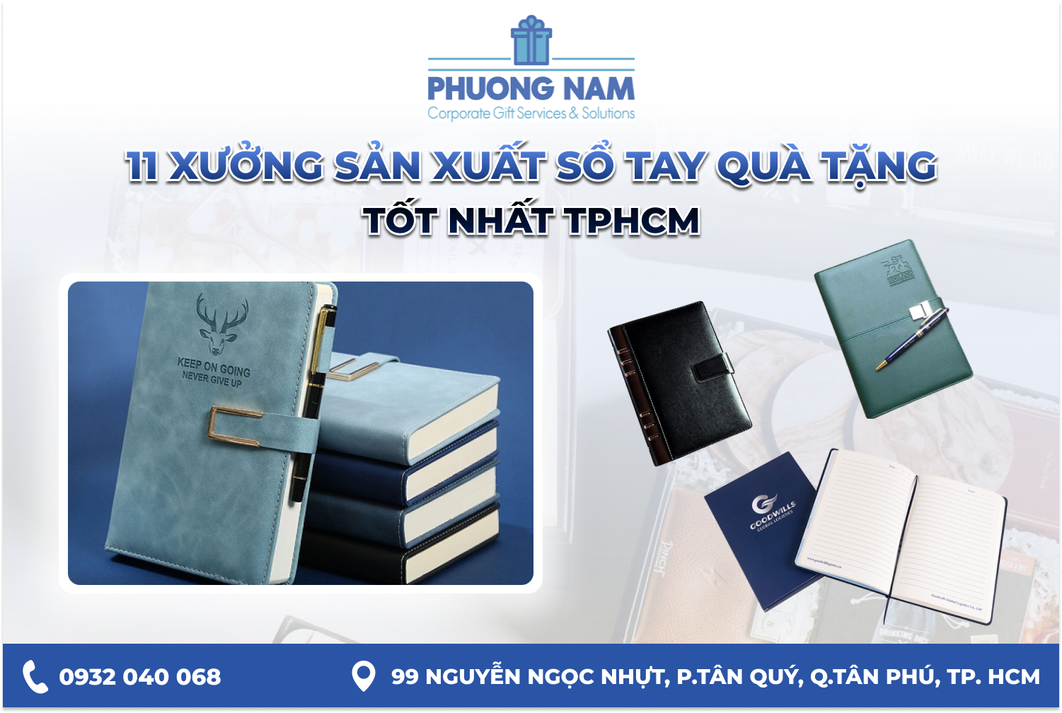 11 Xưởng sản xuất sổ tay quà tặng tốt nhất TPHCM