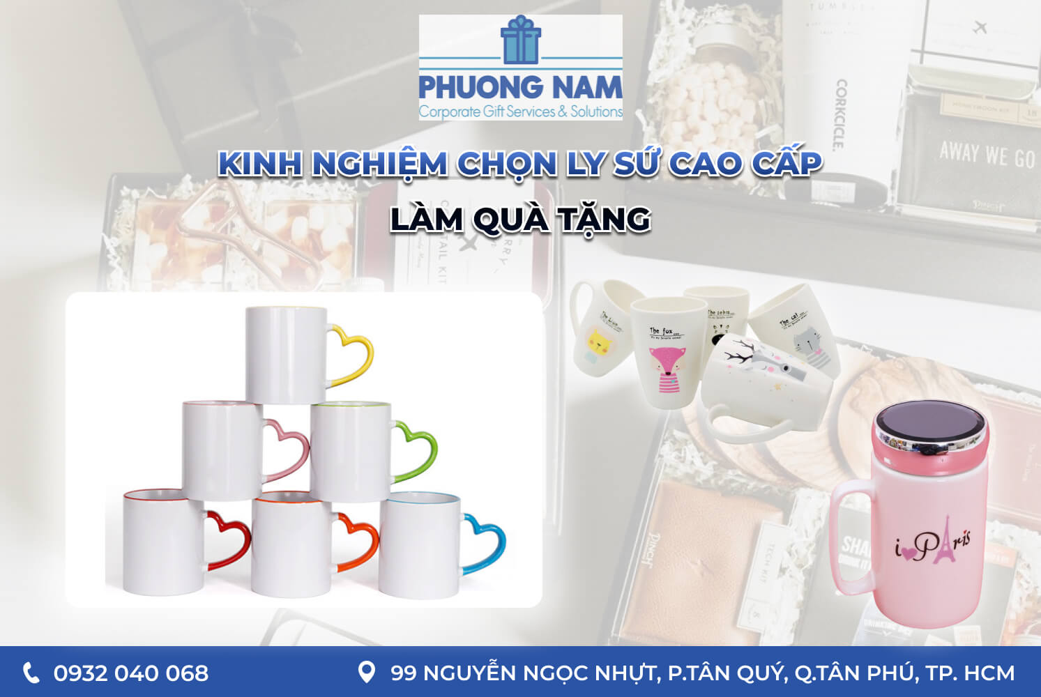 Kinh nghiệm chọn ly sứ cao cấp làm quà tặng