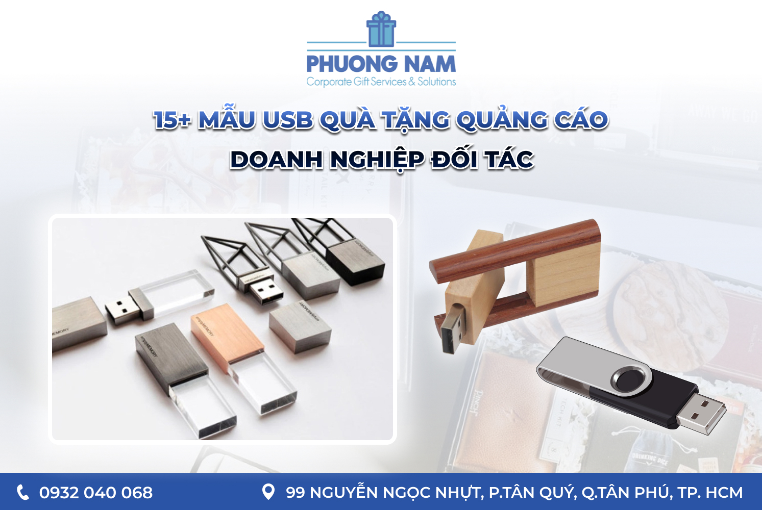 15+ Mẫu USB Quà Tặng Quảng Cáo Doanh Nghiệp Đối Tác